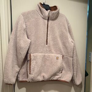 Carhartt Tan Sherpa Fleece Pullover
